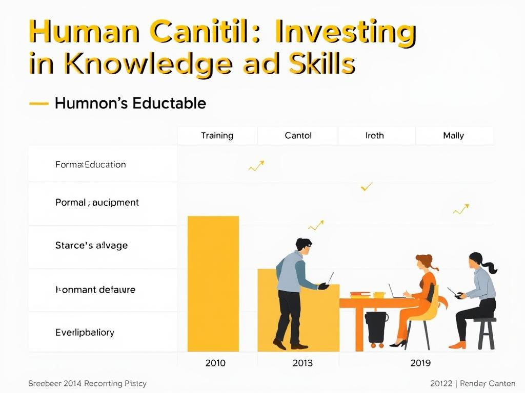 uman Capital: Investing in Knowledge and Skills Formal Education vs. On-the-Job Training фото